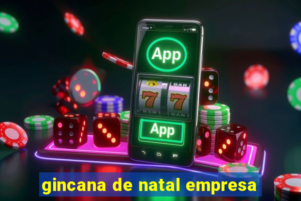 gincana de natal empresa